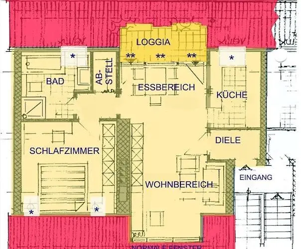 Ferien Und Business Mit Loggia